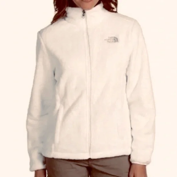 ✅ SOLD! The North Face Osito Jacket High-Pile, Silken Raschel Cream Fleece Med - Picture 1 of 15